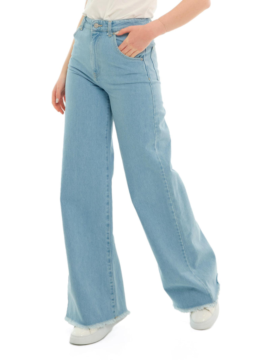 Jeans "lexie" Vicolo azzurro in denim DD5329 UNI Vicolo 