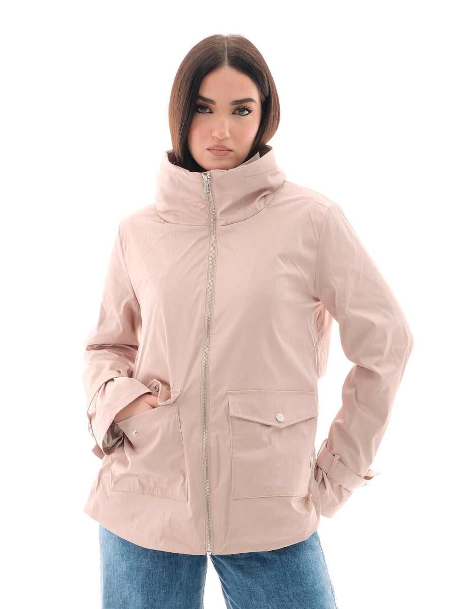 Giacca corta Rino e Pelle "Bregje" rosa chiaro BREGJE DUSTY PINK Rino & Pelle 