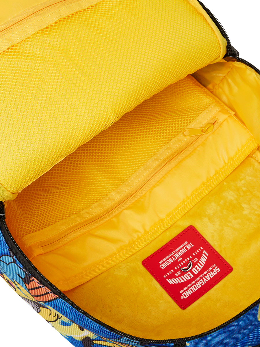 Zaino "Minion Banana Mayhem" Sprayground blu con stampa minions all over 910B7738 NSZ Sprayground 