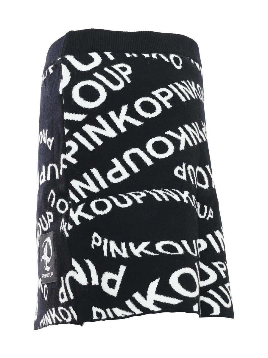 Gonna in maglia nera 031563 110/06 Pinko 