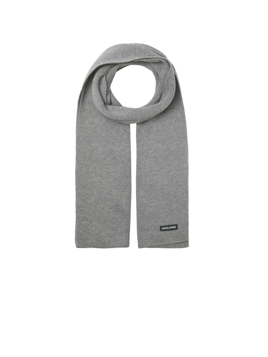 Set sciarpa e cappello Jack & Jones grigio melange 12102728 G Melange Jack & Jones 