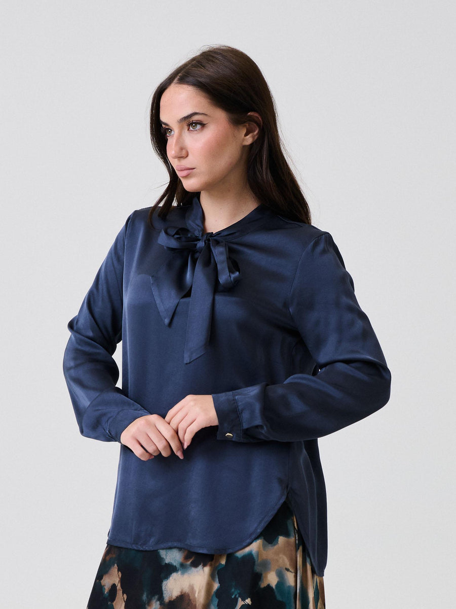 Camicia con fusciacca Armoire blu indaco C973B22R INK Armoire 