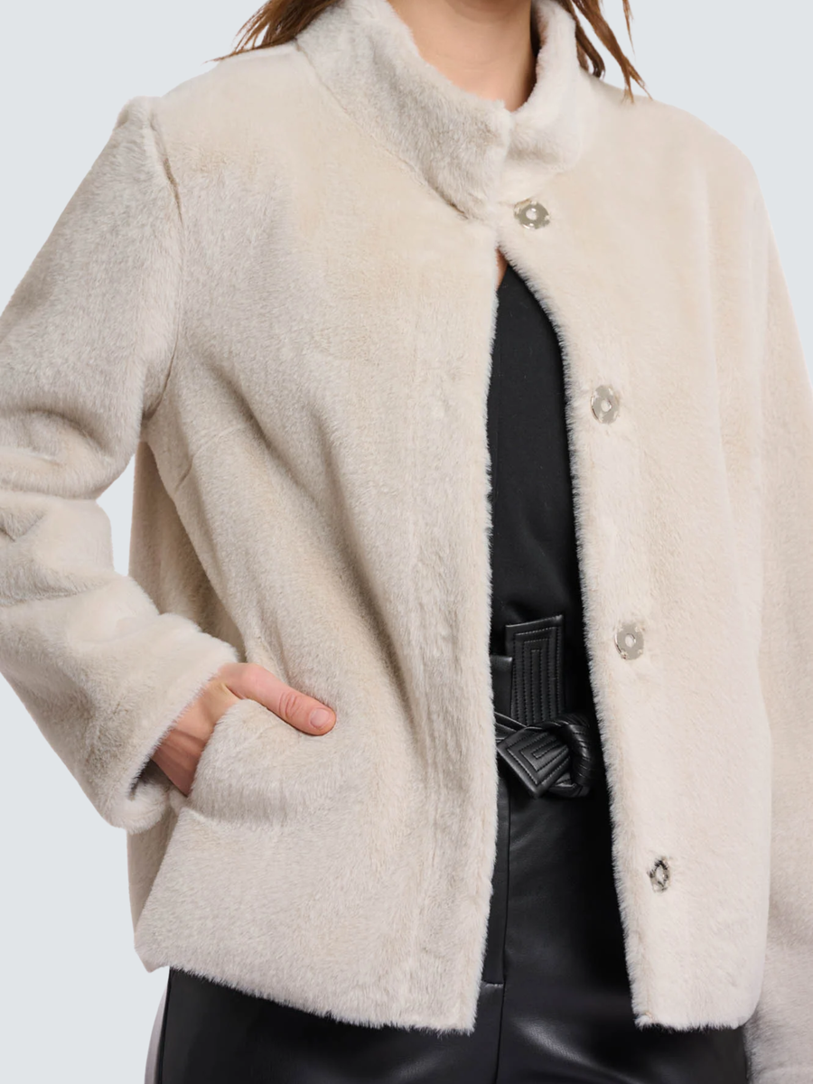 Cappotto "Madai" Rino & Pelle beige Madai.7002511 Oat Rino & Pelle 