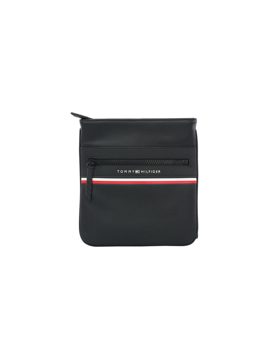 Borsa a tracolla piccola nera AM0AM10298 BDS Tommy Hilfiger 