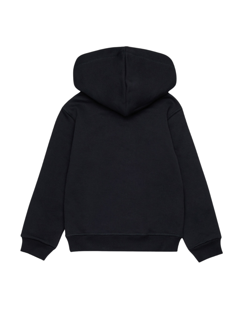 Felpa con cappuccio Dsquared nera con logo e scritte bianche DQ3004 DQ900 Dsquared 