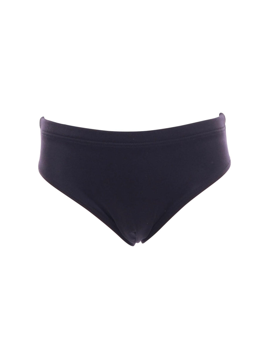 Costume a mutandina Dsquared nero con logo posteriore a contrasto DQ2901 DQ900 Dsquared 