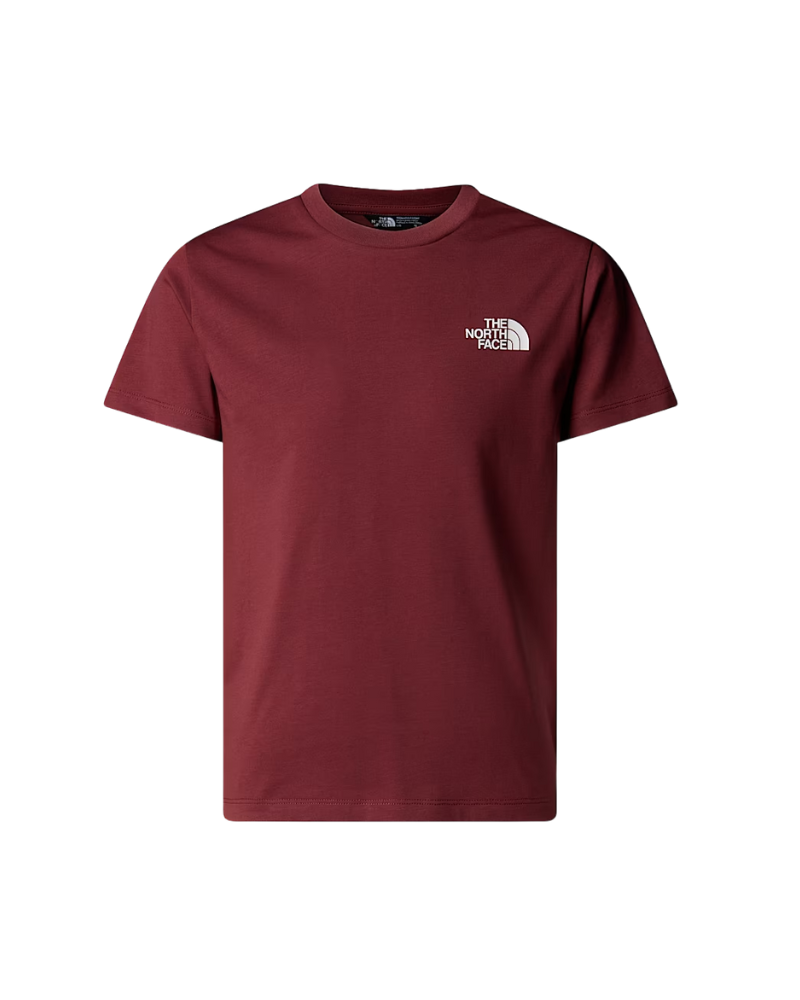 T-Shirt "Simple Dome" The North Face bordeaux NF0A87T4 0VO1 The North Face 
