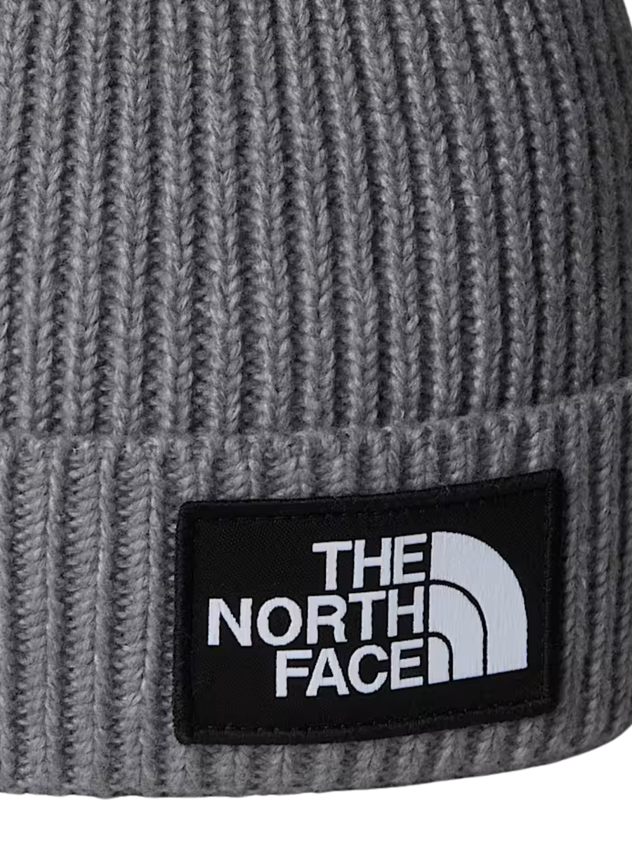 Berretto con risvolto "Tnf" The North Face grigio NF0A8CGU DYY1 The North Face 