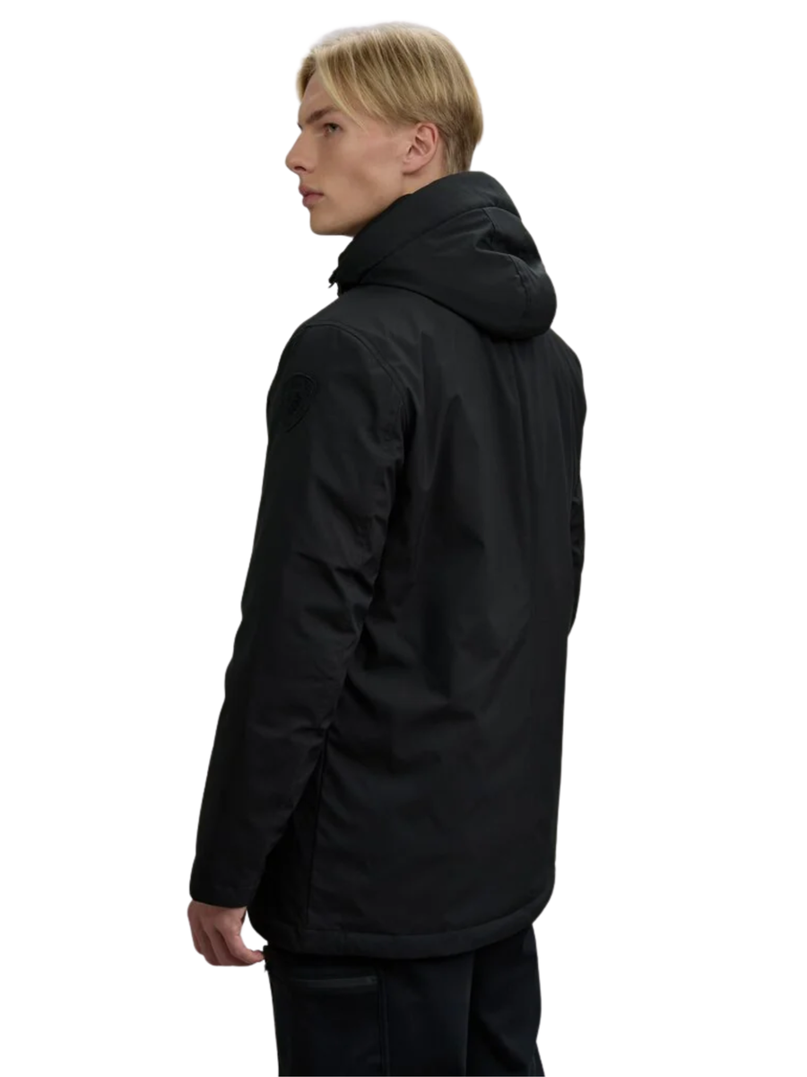 Parka con cappuccio removibile "Chester" Blauer nero BLUK03142 999 Blauer 