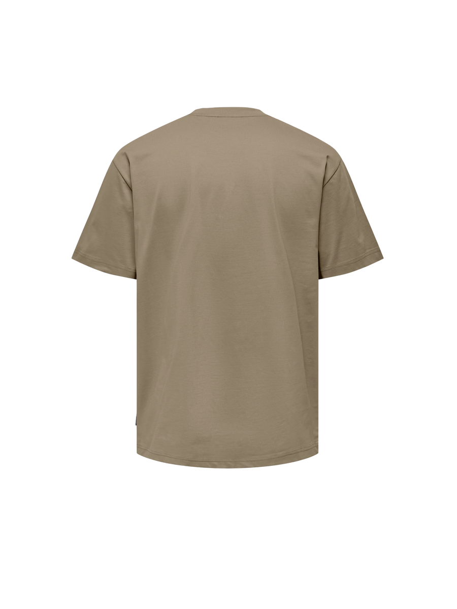 T-Shirt "Fred" Only & Sons taupe 22022532 TAUPE Only & Sons 