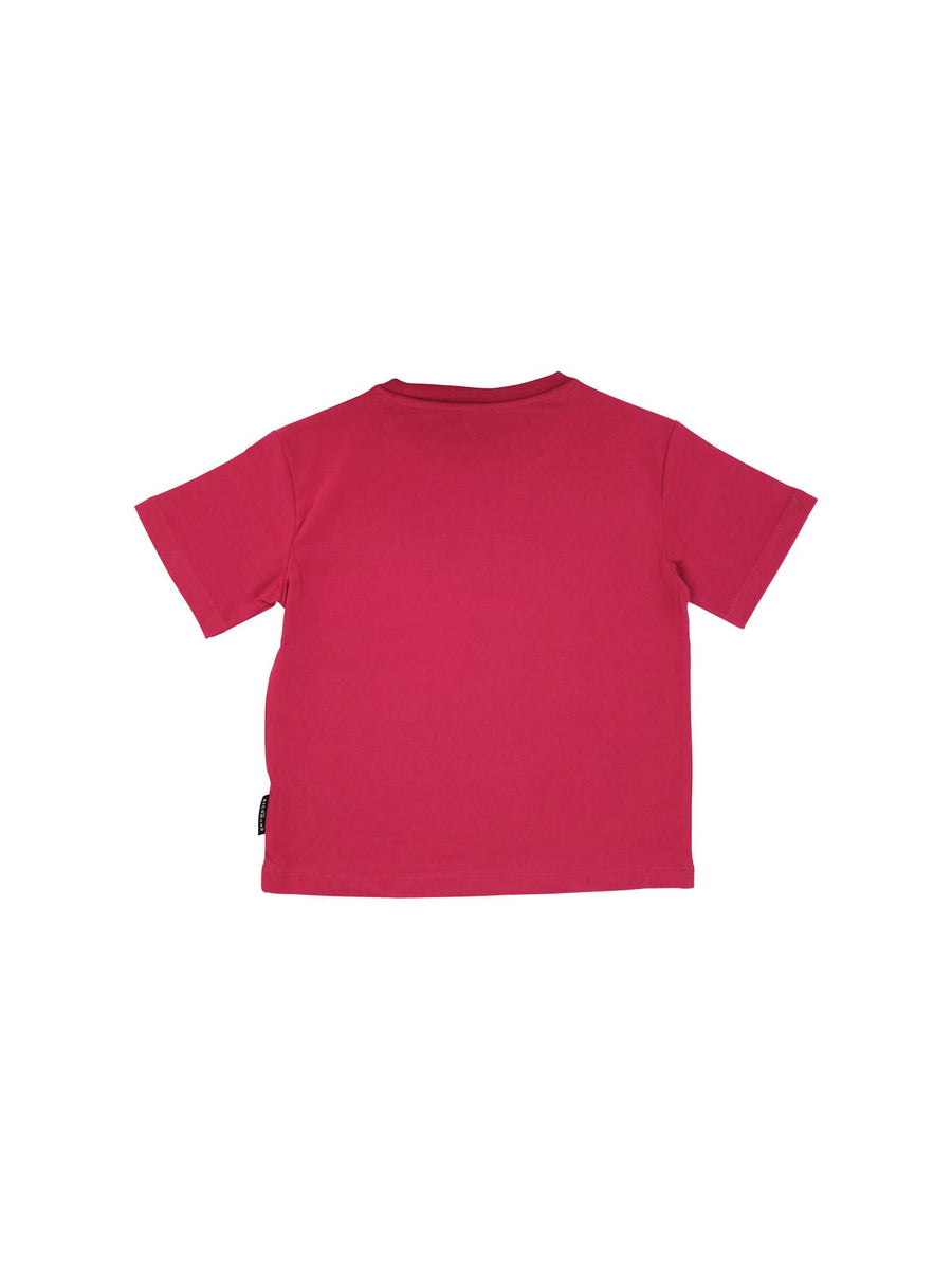T-Shirt John Richmond fucsia con logo in gomma tono su tono RGA25008TS VIVACIOUS John Richmond 