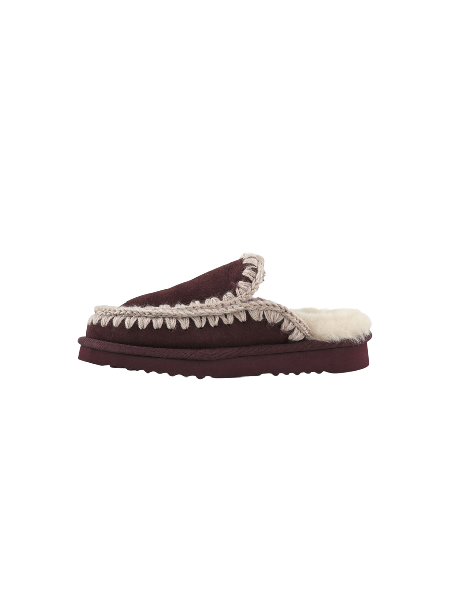 Mou " Eskimo Slipper Suede" cabernet MU.FW101125A CAB Mou 