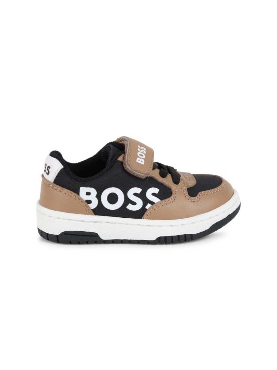 Scarpe Boss beige chiusura a strappo con lacci J51343 09B Boss 