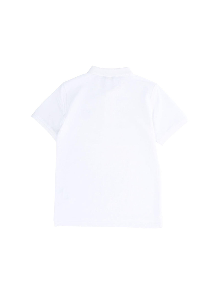 Polo Refrigiwear bianca con patch logo sul petto 118TRMJS25 BIA Refrigiwear 