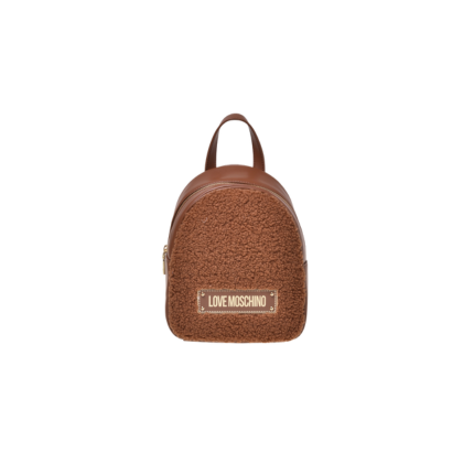 Zaino Love Moschino cuoio con catena dorata JC4377PP0NKS 120A Love Moschino 