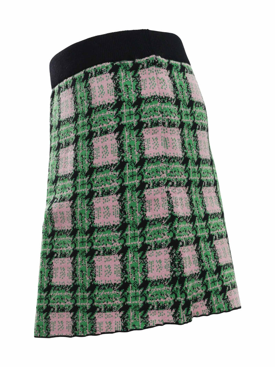 Gonna jacquard rosa 031878 200 Pinko 