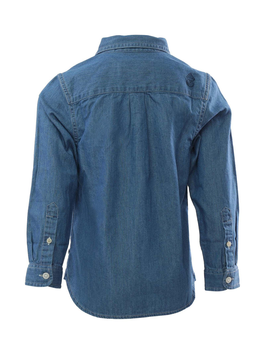 Camicia in denim con taschino 167417 0217 Scotch & Soda 