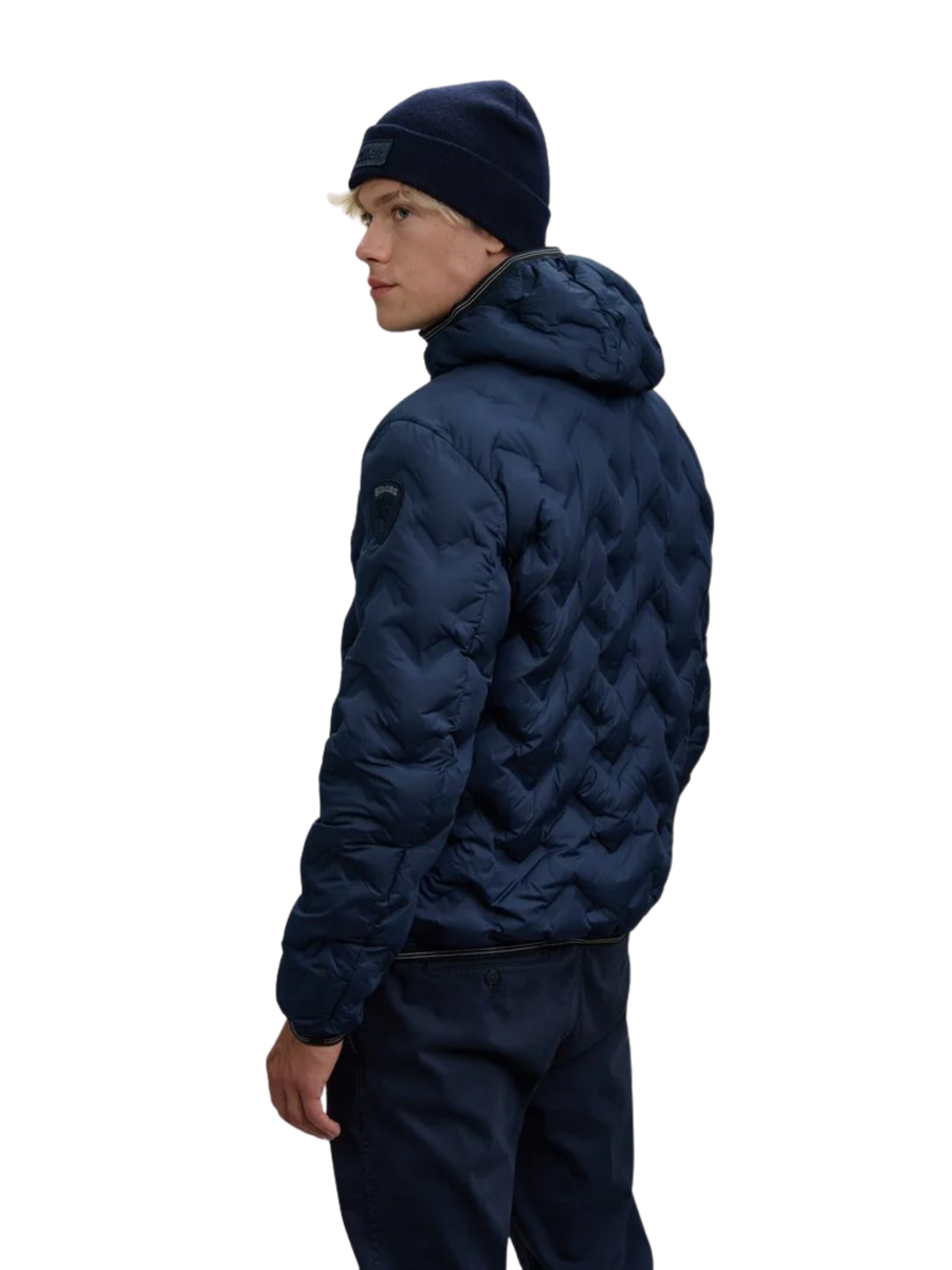 Giubbino ad angoli "Piery" Blauer blu BLUC03233 888TB Blauer 