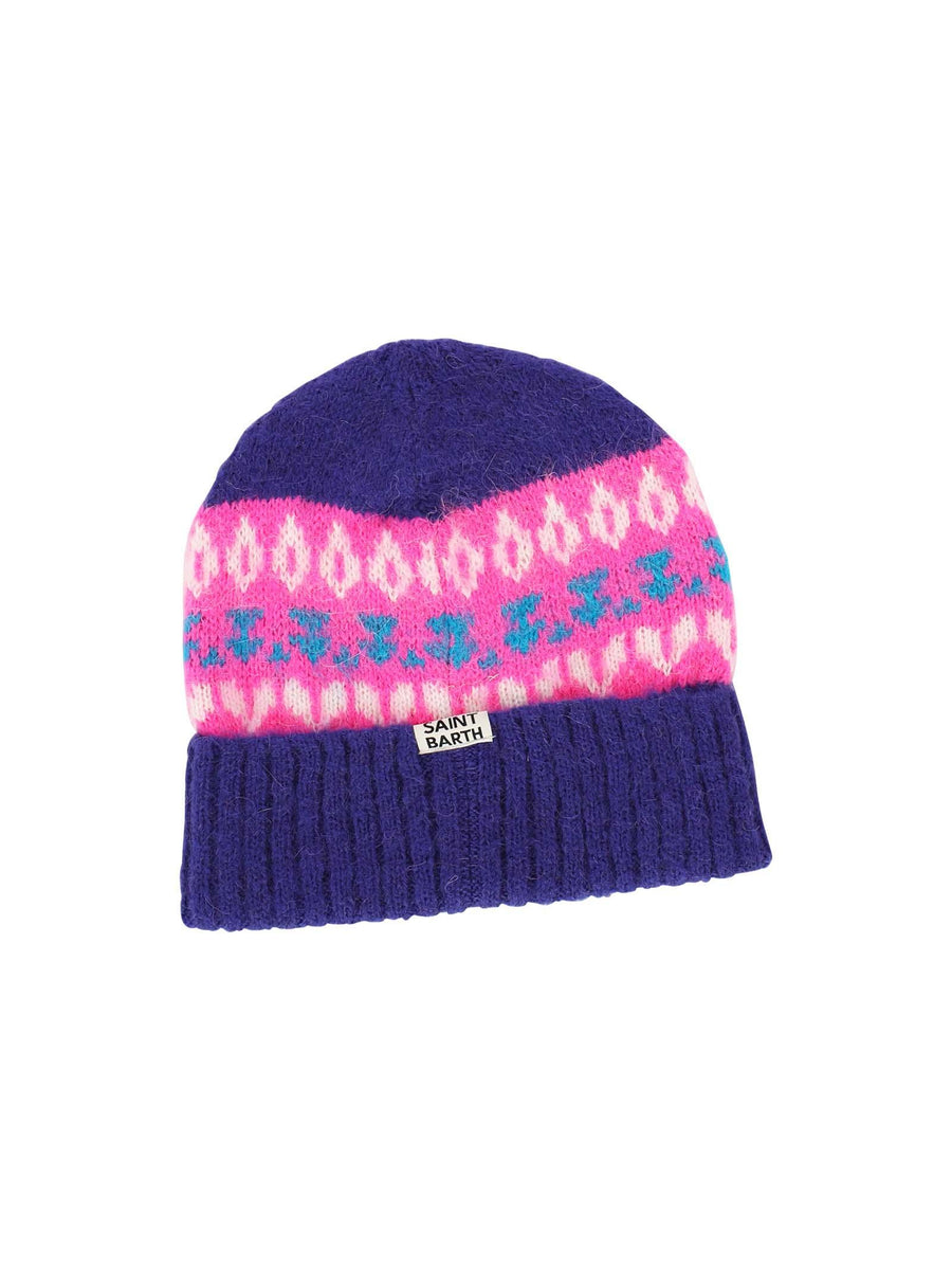 Cappello blu Sun Moritz WENG022 10420E MC2 SAINT BARTH 