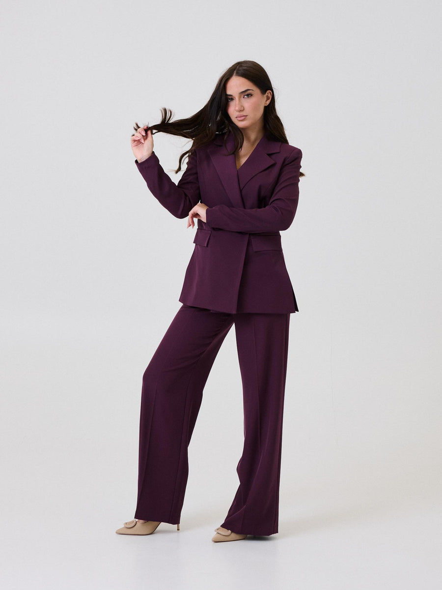 Giacca doppiopetto "Kadì" Armoire bordeaux 25517 BORDEAUX Armoire 