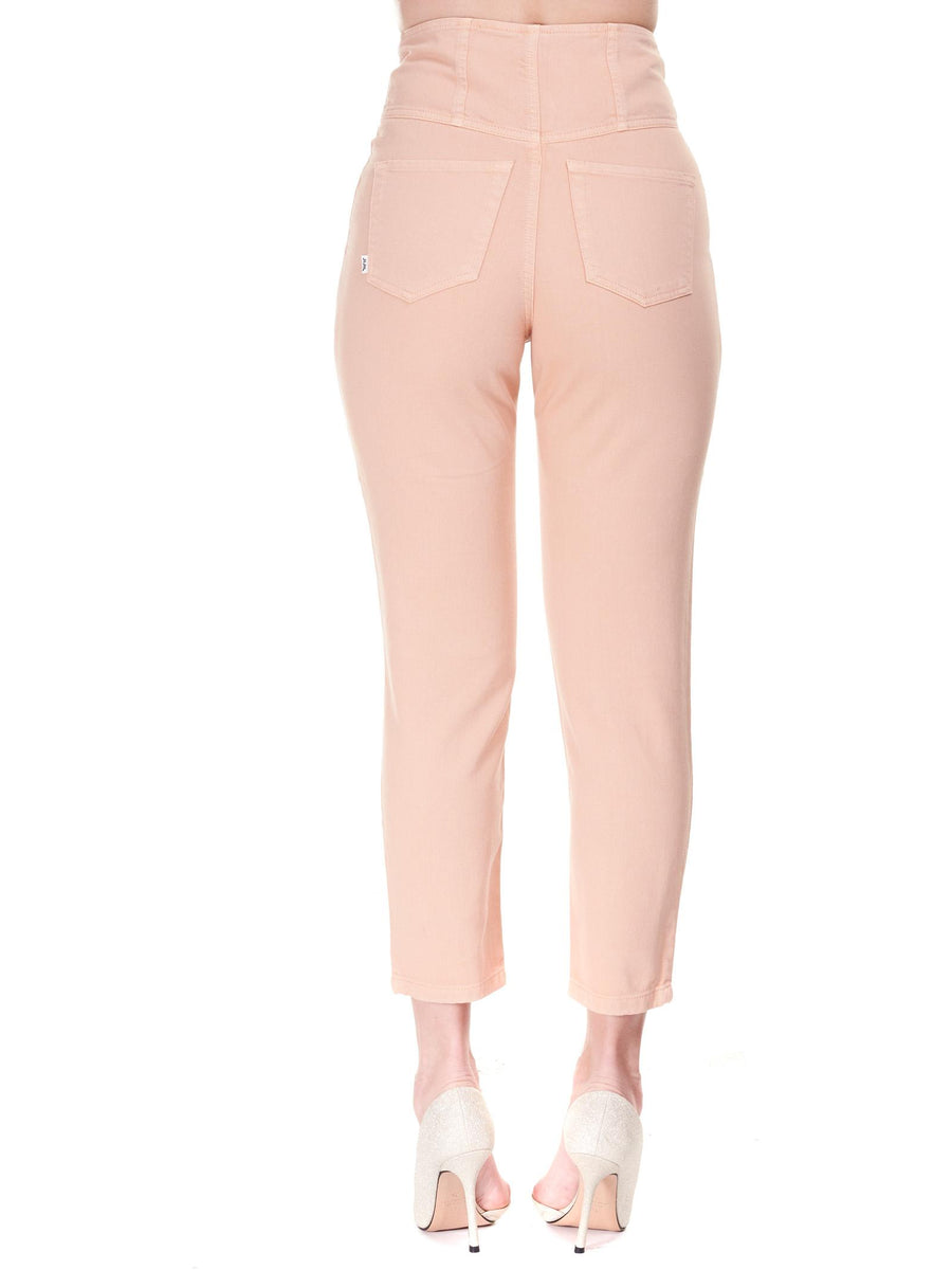 Pantalone denim beige vita alta PJ301 RAME Jijil 