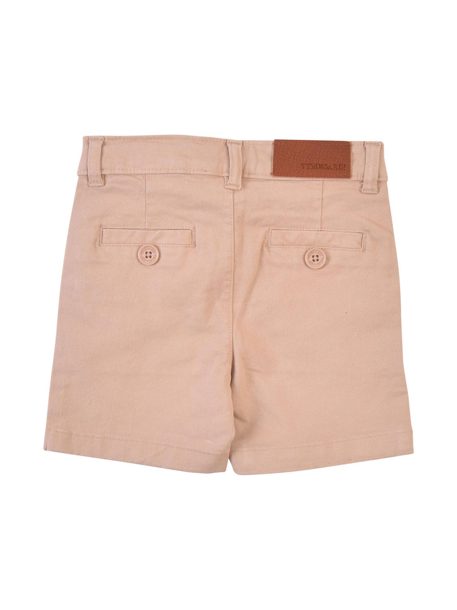 Bermuda in cotone beige TIP22008BE HUM Trussardi 