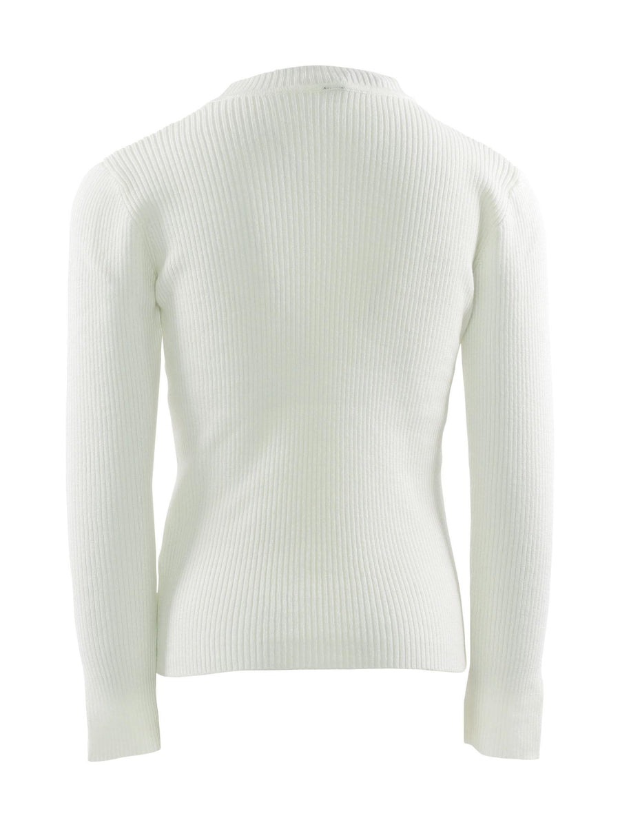 Dolcevita bianco latte a coste MGB1902 LAT Manila Grace 