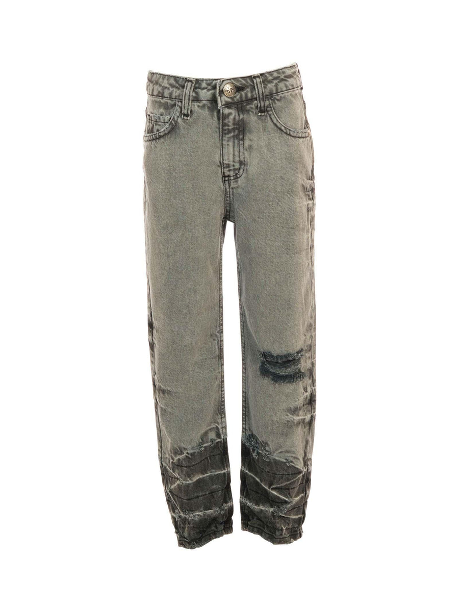 Jeans John Richmond grigio effetto destroyed e dettagli used RBA25239JE GREY John Richmond 