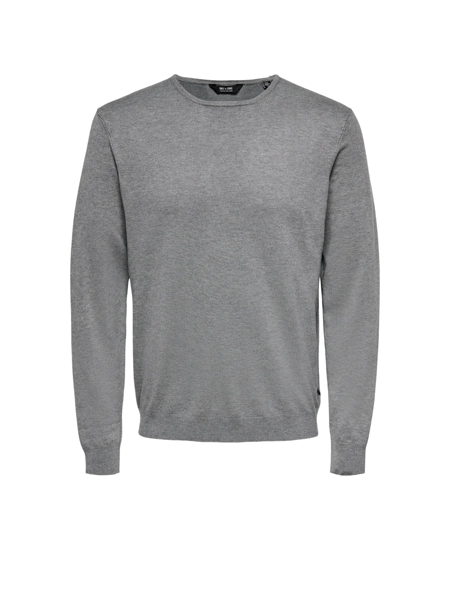 Maglia "wyler" Only & Sons grigio melange 22020088 DEMI Only & Sons 