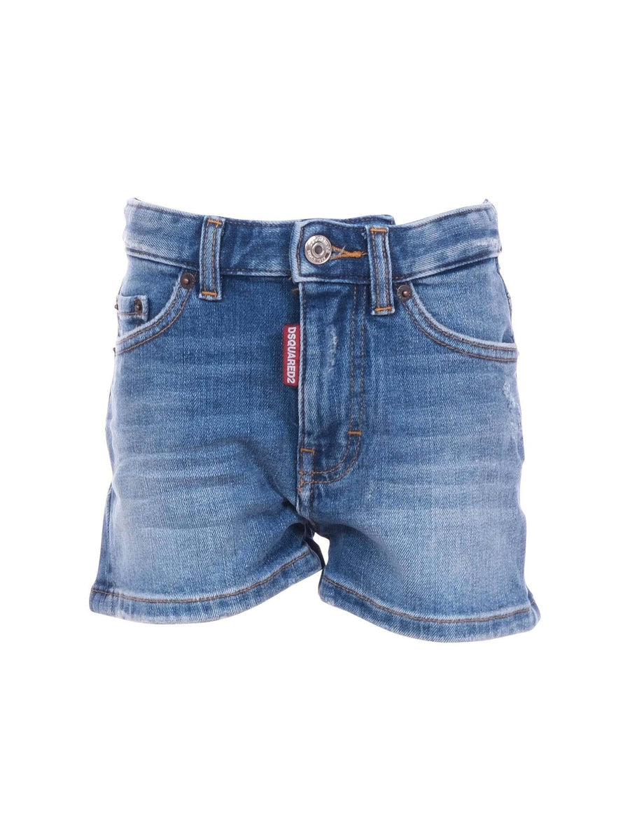 Shorts in jeans Dsquared blu DQ0787 DQ01 Dsquared 