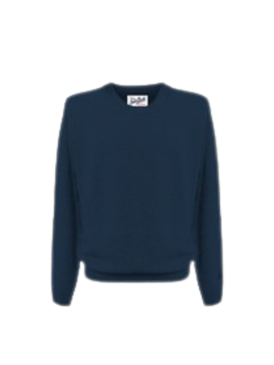 Maglione "62" Saint Barth blu notte REGE011 00063I MC2 SAINT BARTH 