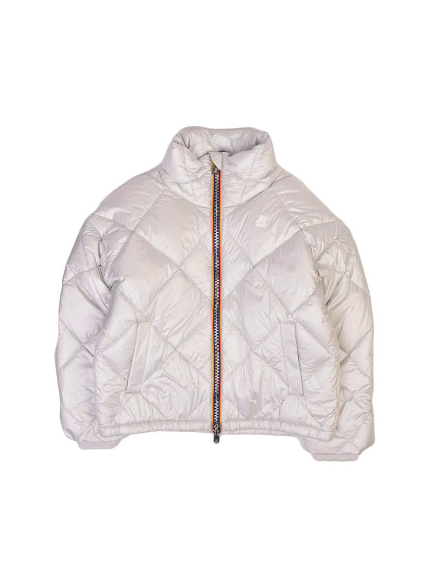 Giubbino corto bianco trapuntato K3112EW XRE K-WAY 