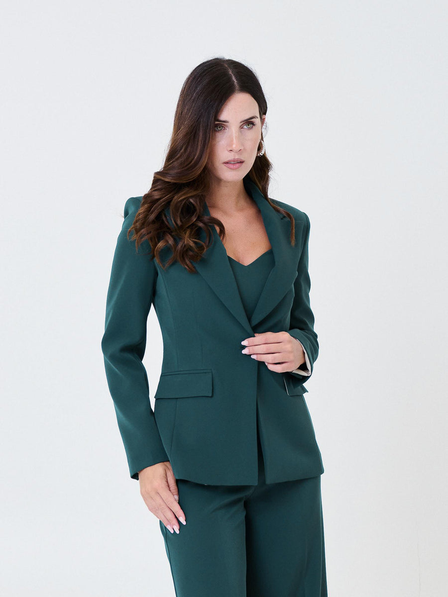 Giacca monopetto Silence Limited verde forest SD5020GOLD FOREST Silence Limited 