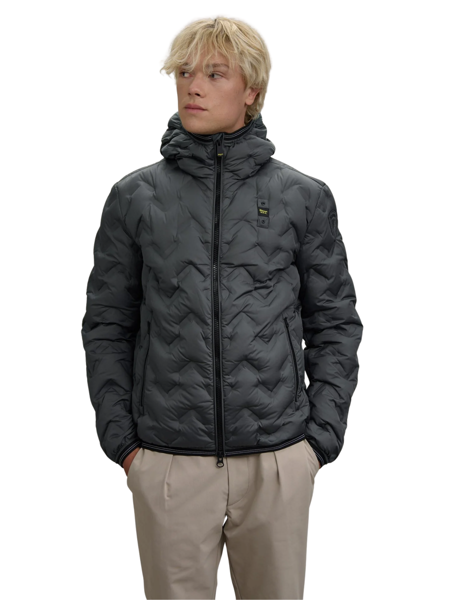 Giubbino ad angoli "Piery" Blauer grigio BLUC03233 978EI Blauer 