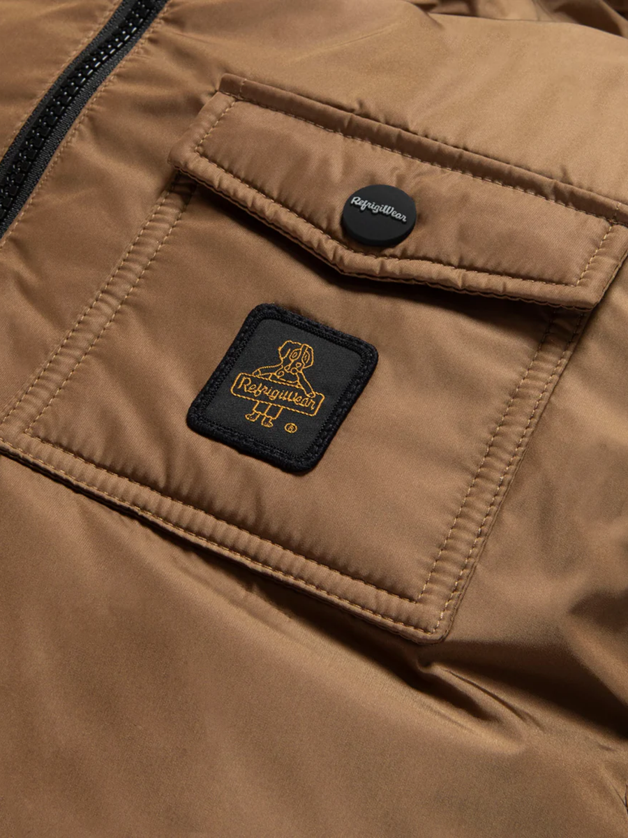 Giubbino double face Refrigiwear blu e bronzo R1005 ANACARDO Refrigiwear 