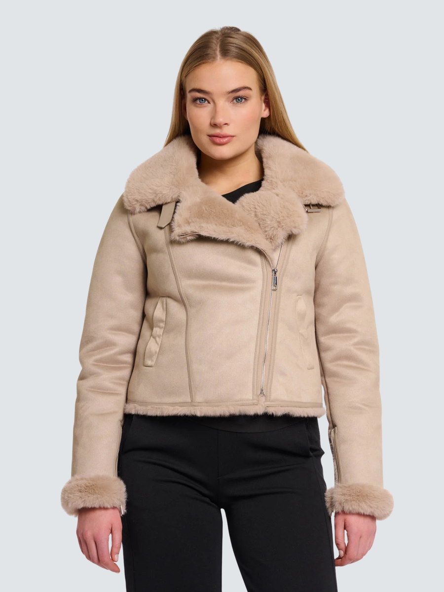 Giubbino "Bacia" Rino & Pelle beige Bacia.7002512 Oat Rino & Pelle 