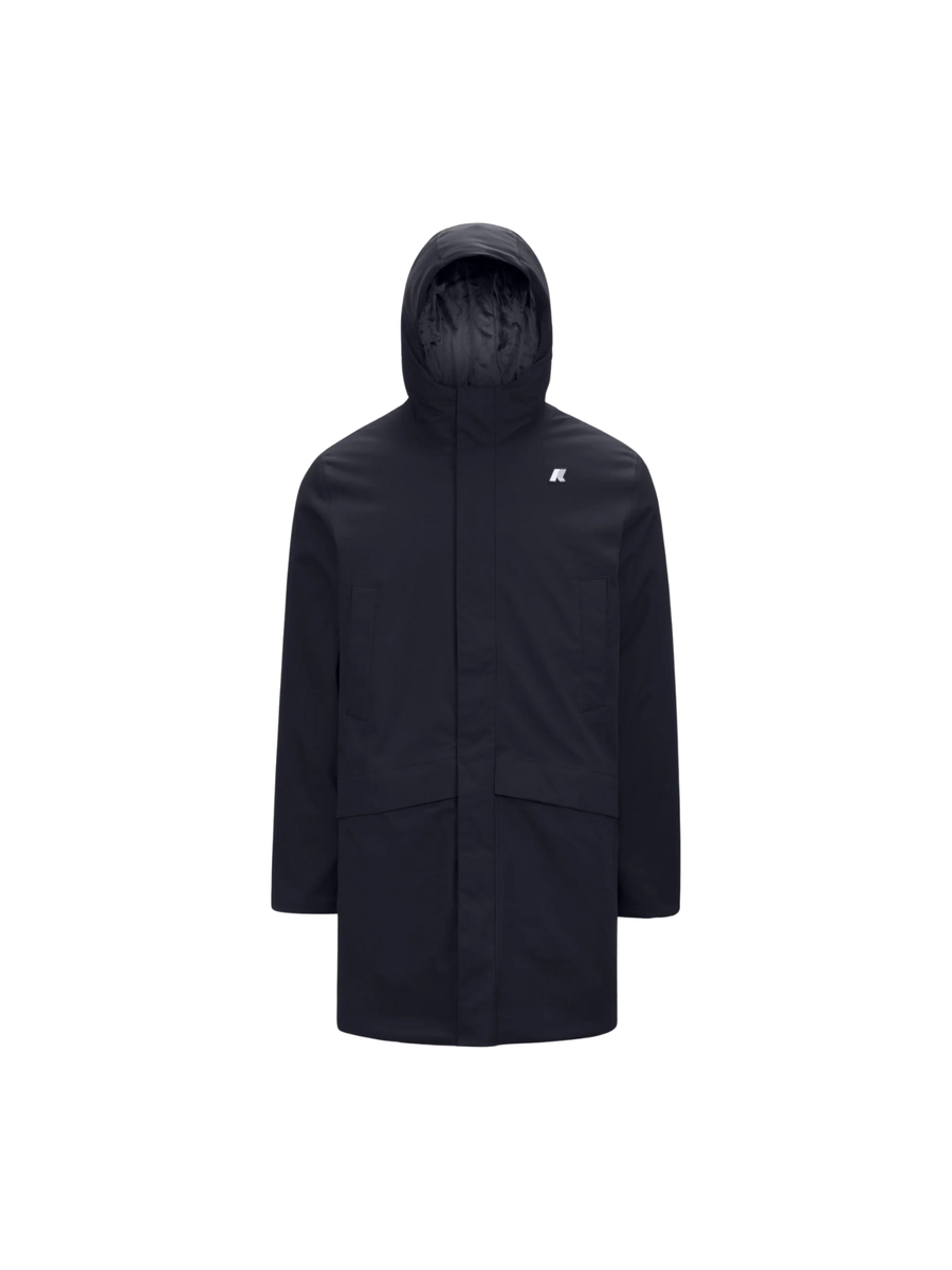 Giubbino "Jarno Twill Marmotta" K-Way blu K8133FW AL9 K-WAY 