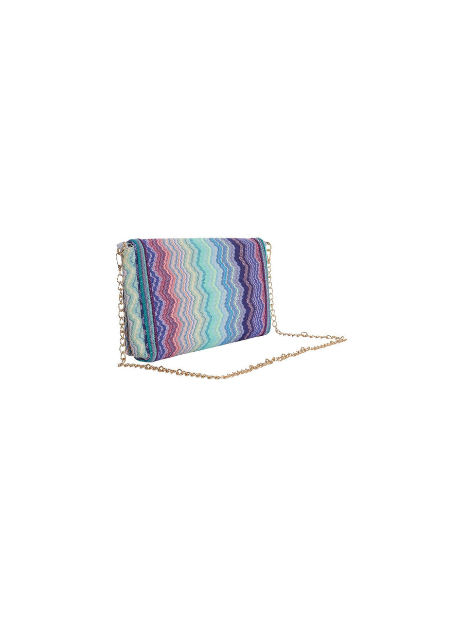 Pochette Pho Firenze viola chevron 8021021 MOSAIC PHO FIRENZE 