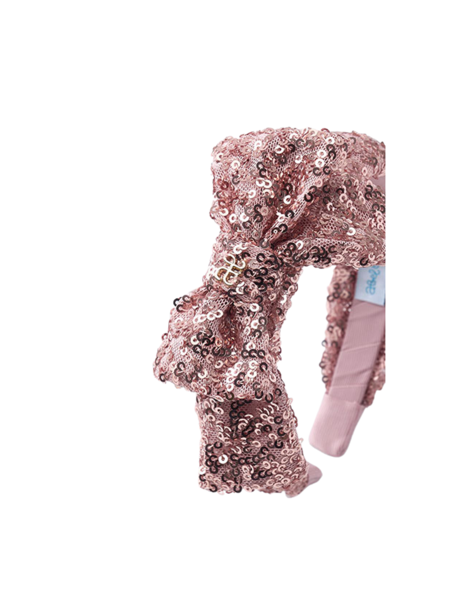 Cerchietto Abel & Lula rosa paillettes 5972 Rosa Abel & Lula 