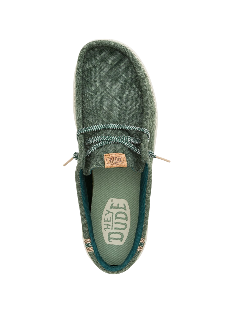 Sneakers "wally jute" Hey Dude verdi HD43085 336 Hey Dude 