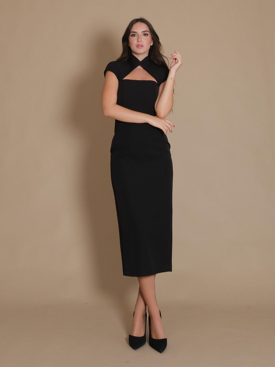 Abito Julia Silence Limited nero SD9028 NERO Silence Limited 