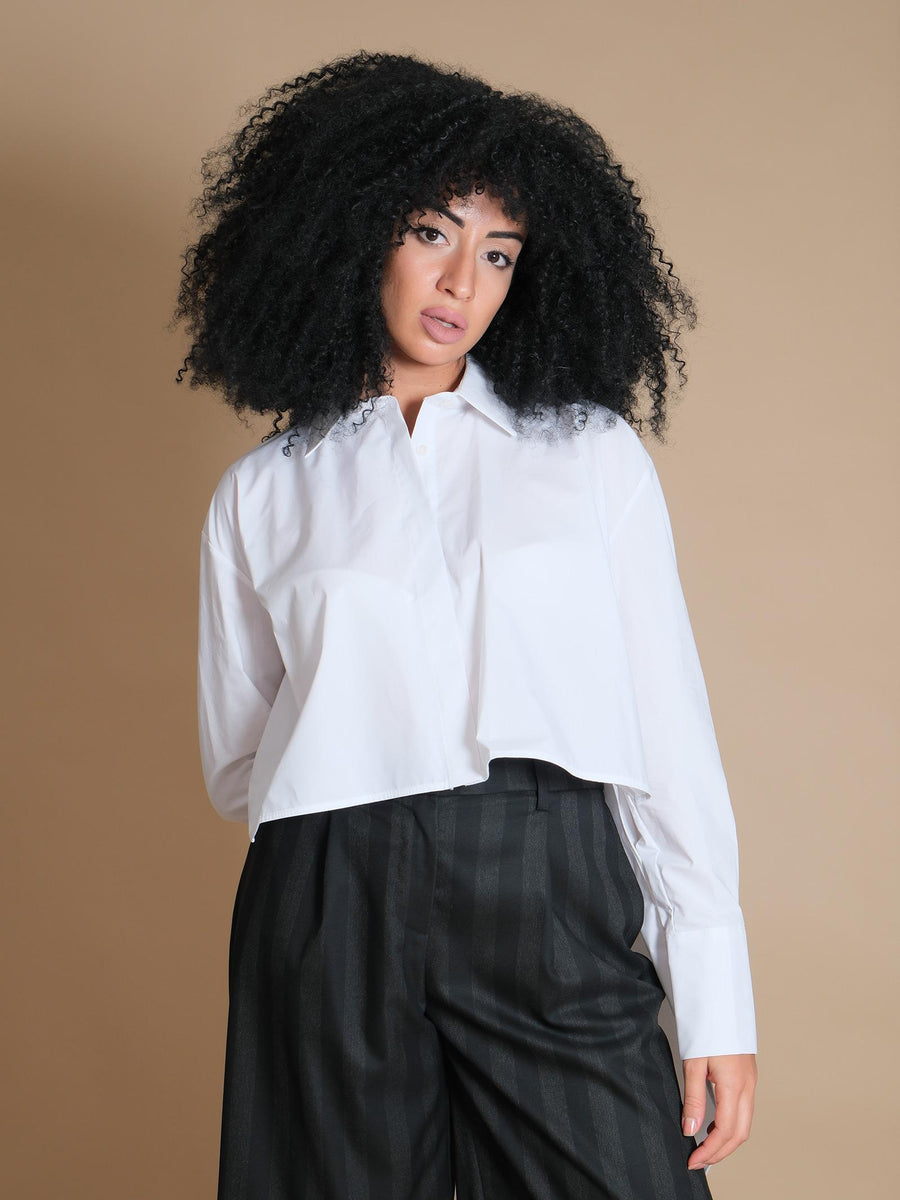 Camicia Imperial asimmetrica bianca CMK4ITP BIANCO Imperial 