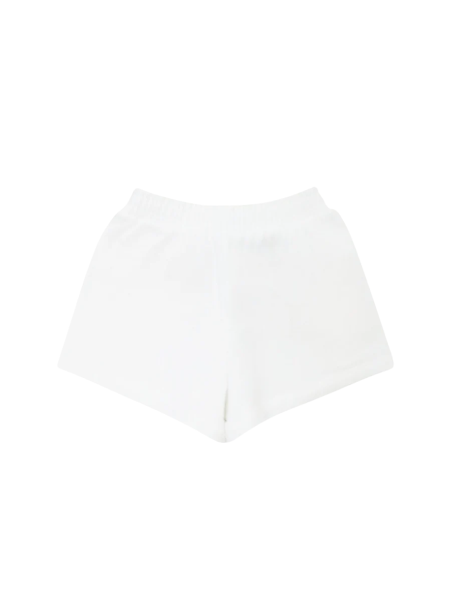 Shorts Iceberg bianco con logo lettering SHICE5150J OFFWHITE Iceberg 