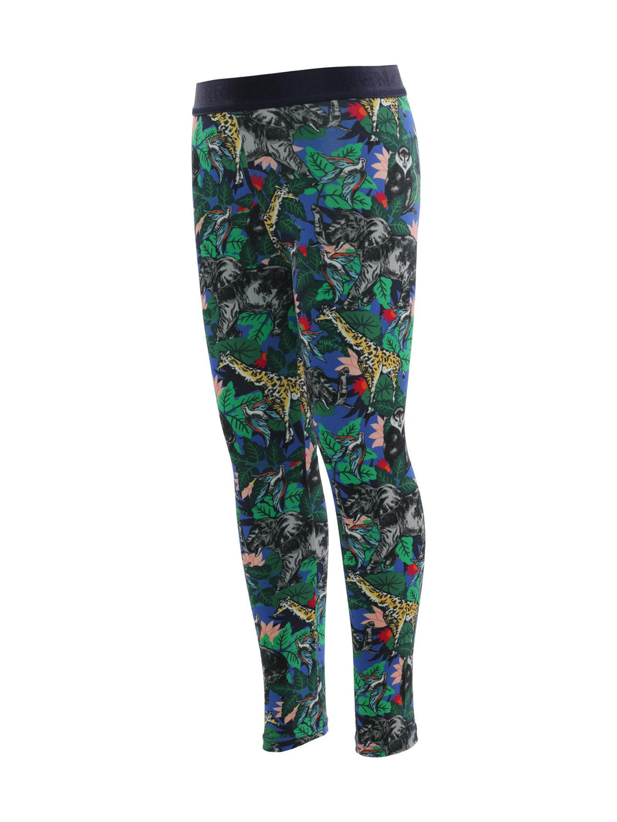 Leggings stampa jungla K14207 829 Kenzo 