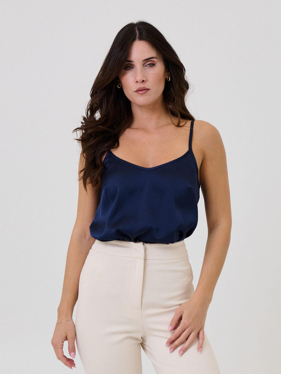 Top Silence Limited blu navy BOU829HS NAVY Silence Limited 