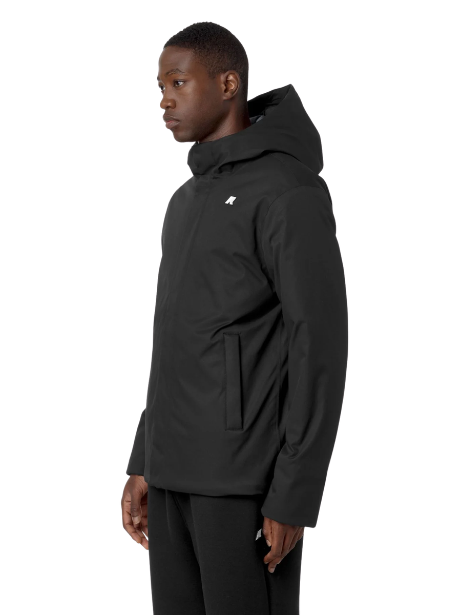 Giubbino "Jacko Twill Marmotta" K-Way nero K8133DW AL8 K-WAY 