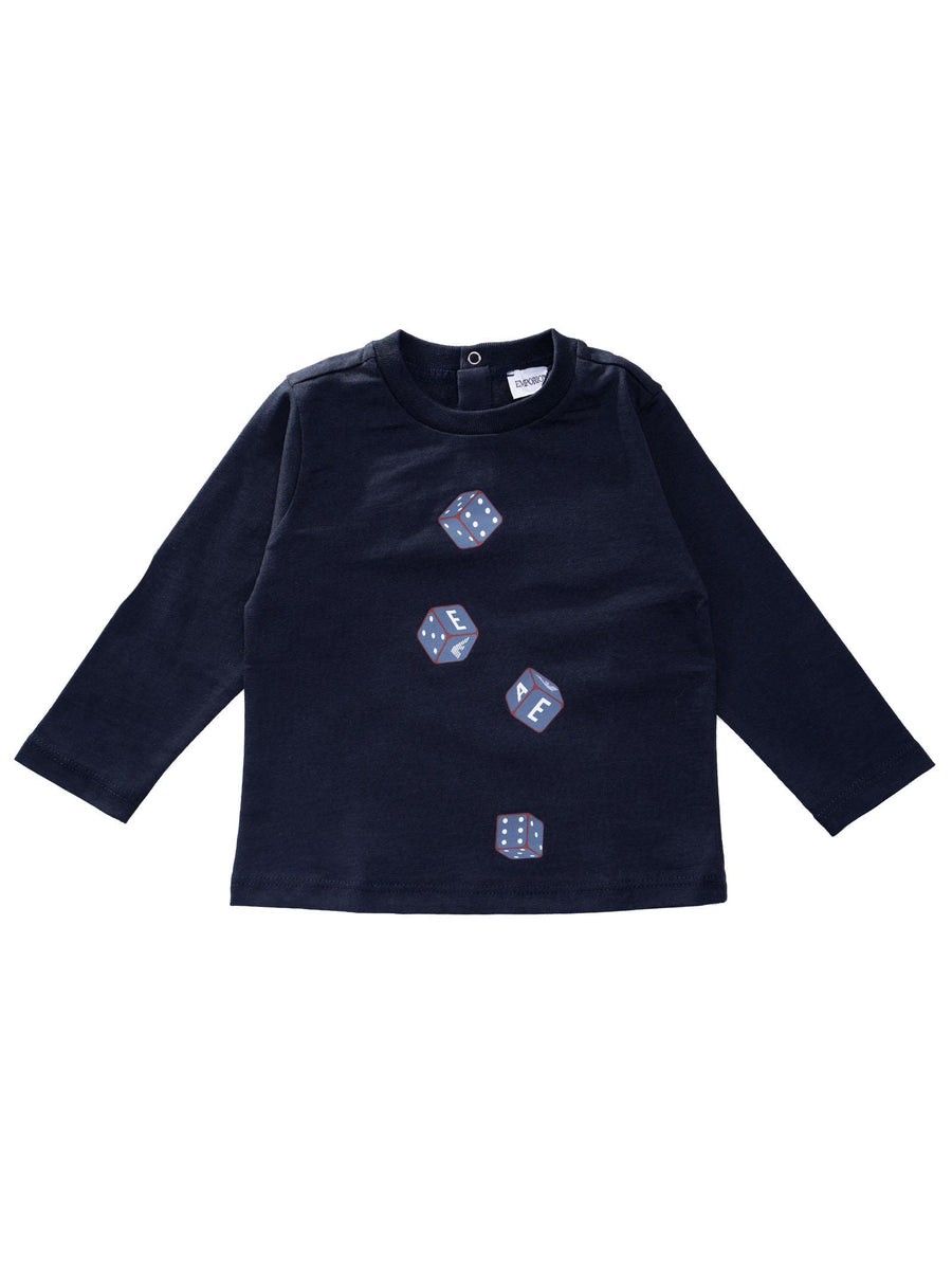 Maglia blu Armani 6HHD214J09Z 0920 Emporio Armani 