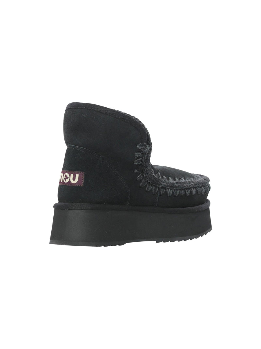 Mou Mini Eskimo Platform Boot nero FW681000A BKBK Mou 