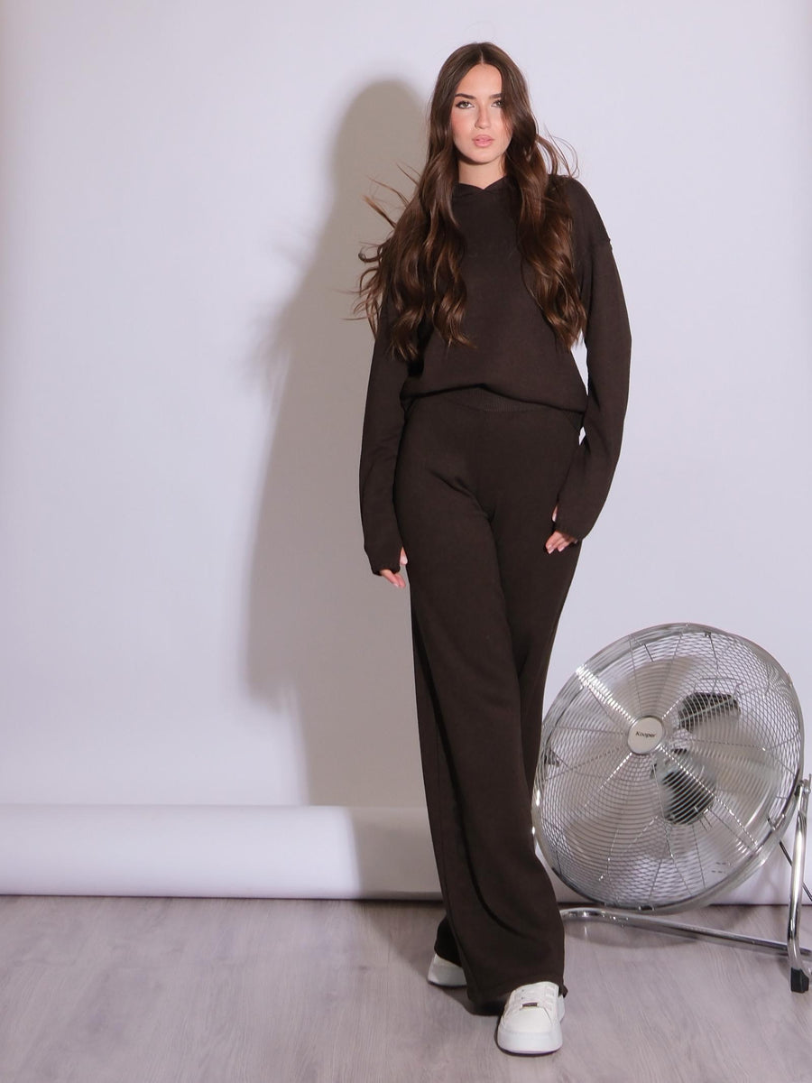 Maglia Hinnominate moro con cappuccio e logo frontale HMABW01175 MORO Hinnominate 