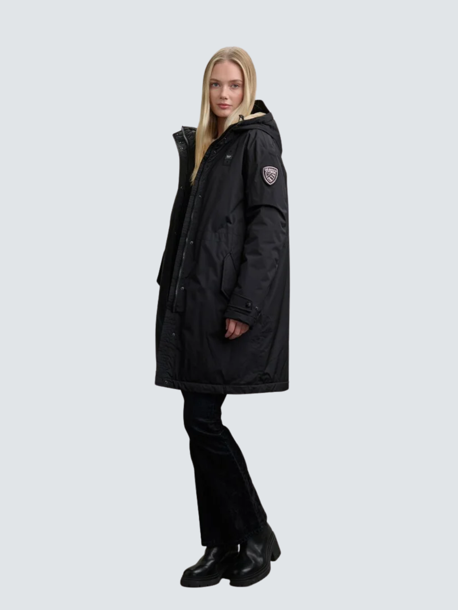 Parka con interno in pelliccia "Payne" Blauer nero BLDK11162 999 Blauer 